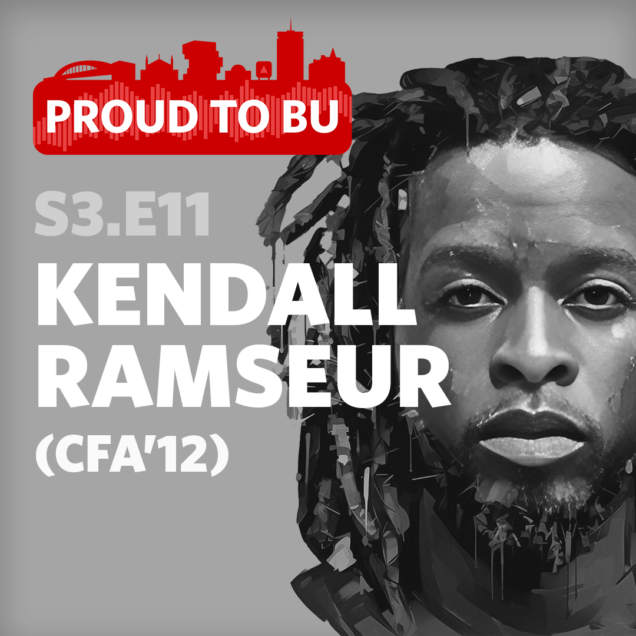 Proud to BU podcast promo of feature on Kendall Ramseur