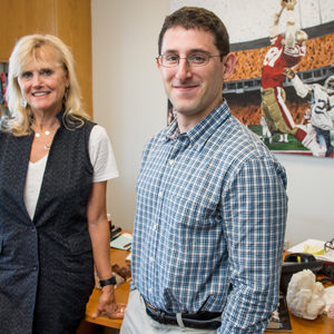 Ann McKee and Jonathan Cherry, researchers at the Boston Universtiy