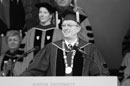 Jon Westling at BU's 1999 Commencement exercises. Photo by Albert L'Etoile