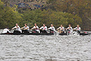 Speed limit, 6 mph. The Terrier mens crew team finished the Championship Eights division of the 40th Head of the Charles regatta on October 24
