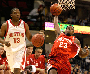 BU basketball players Corey