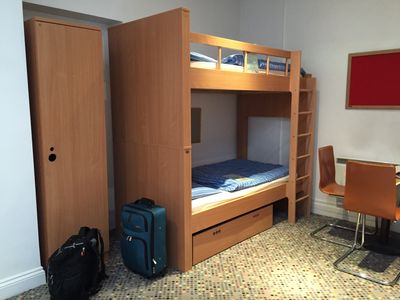 The big reveal of what a dorm room looks like on the South Kensington campus. Photo by Ramizah Salim