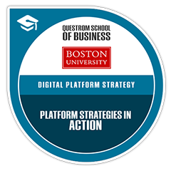 Credly's digital Badge for Competing in the Digital Age: Platform Revolution