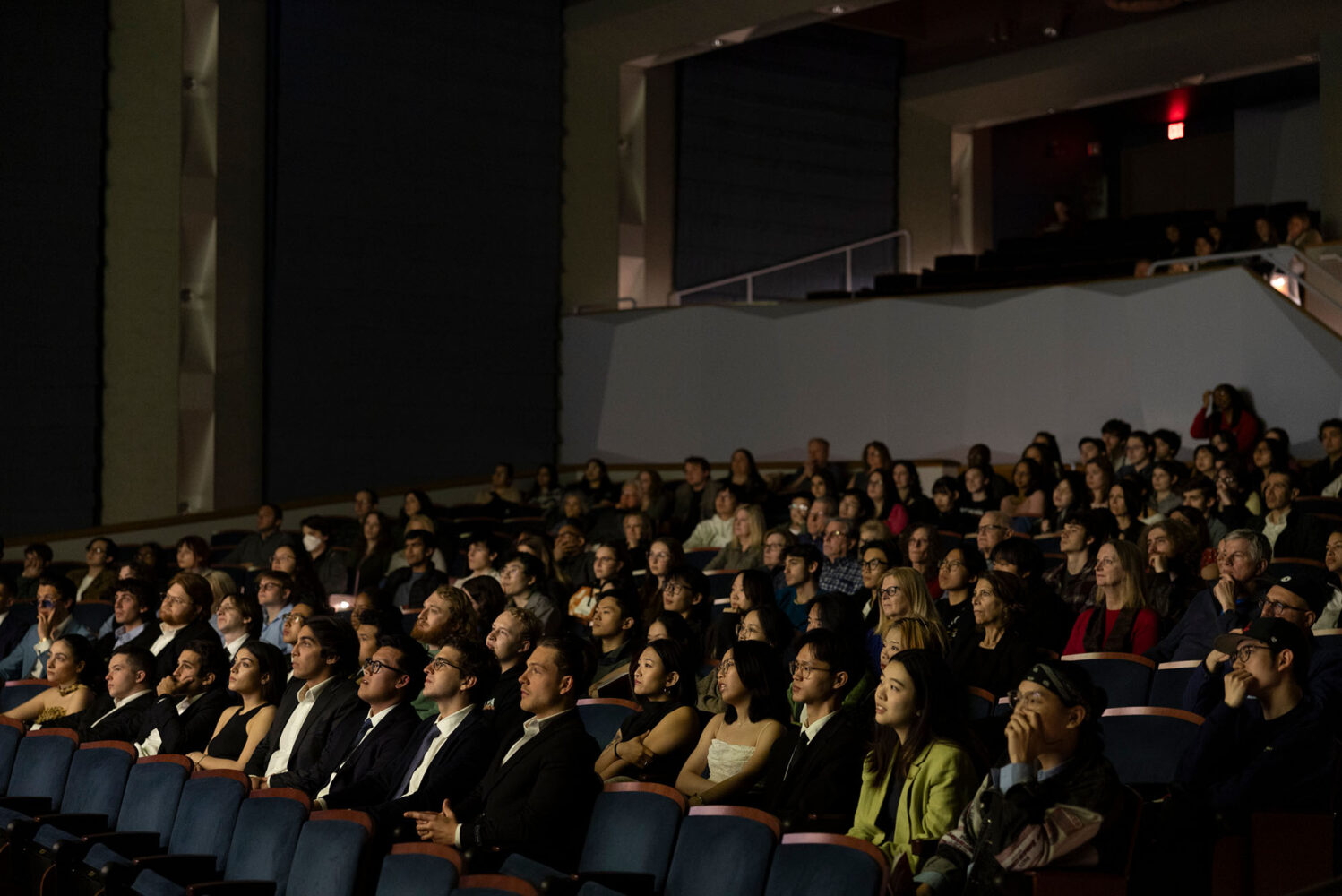 photo: A picture of a crowd seated in a theater
