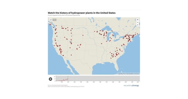 Watch the history of hydropower plants in the United States