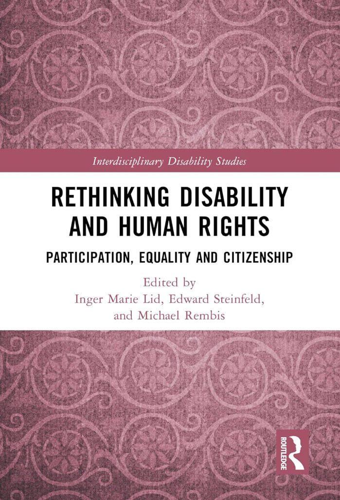 Cover of "Rethinking Disability and Human Rights: Participation, Equality and Citizenship"