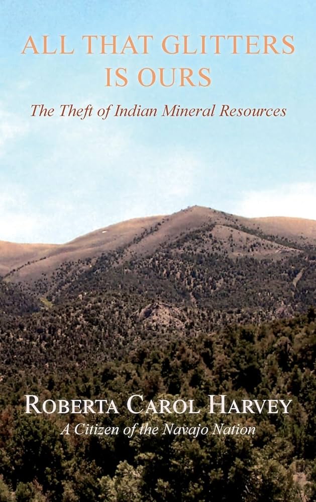 Cover of "All That Glitters Is Ours: The Theft of Indian Mineral Resources"
