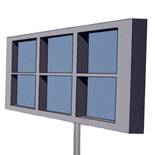 Ames Trapezoidal Window