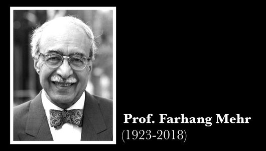 RIP Farhang Mehr - Pardee School