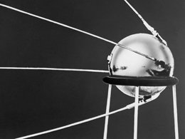 Sputnik I, photo from Corbis