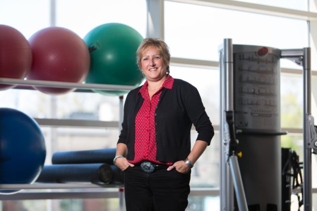 Paula Quatromoni, chair of health sciences, helped form the BU Sports Medicine Wellness Team.