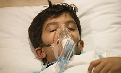pneumonia children severe oxygen mask boy etiology shedding ecuadoran light sph