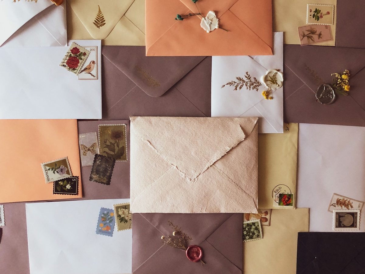 assorted envelopes
