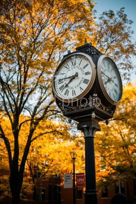 Campus Clock Fall