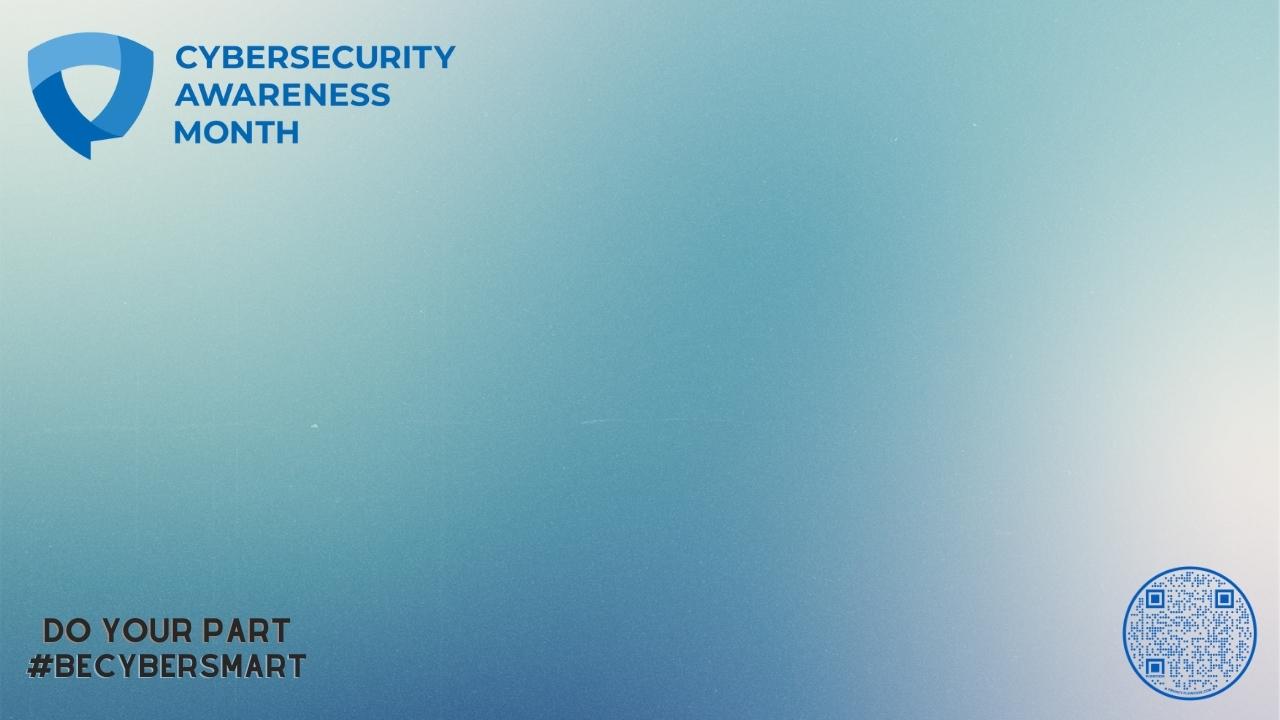 Blue Cyber Month Virtual Background 3