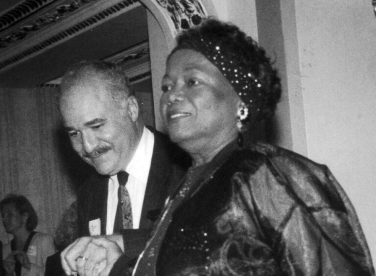 Ruth Batson at the NAACP Legal Defense and Educational Fund awards in 1994.