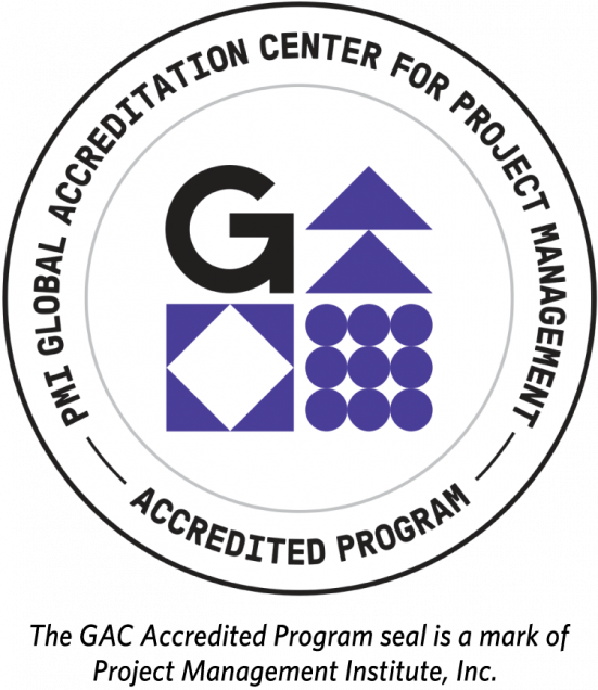 PMI GAC Accredited Program seal