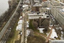 BU Beach construction, Boston University Charles River Campus