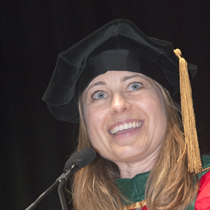 Jessica Gaeta, medical director Boston Health Care for the Homeless, Boston University School of Medicine BUSM commencement convocation 2013