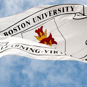 Boston University flag