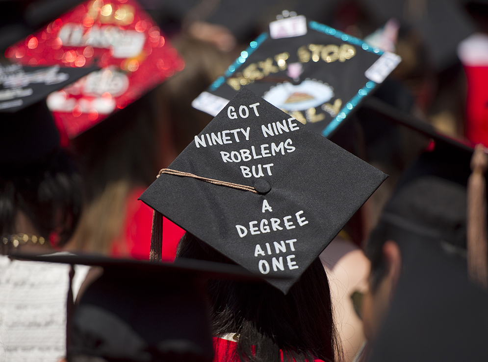 South Campus Problems  Graduation cap, Graduation cap decoration,  Graduation cap designs