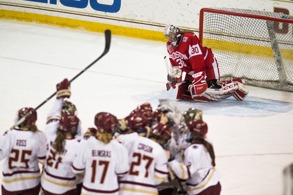 BU Women's Hockey on Twitter: Down a goal after the opening 20 at