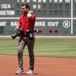 Student Scores as Red Sox Ball Girl, Bostonia