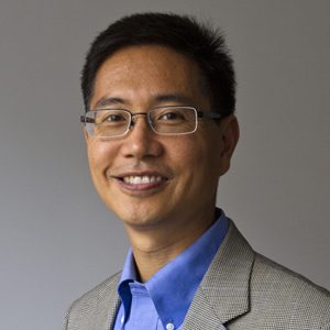 Portrait of Christopher Chen, Boston University Professor of Biomedical Engineering and Director of the Boston University Biological Design Center