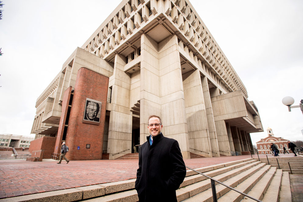 Brian Sirman (CAS’02, GRS’08,’14), a lecturer in the CAS Writing Program