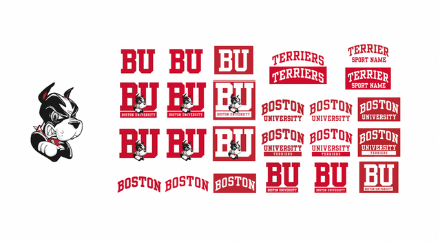 Image of approved marks for BU Athletics