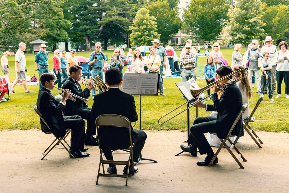 A BUTI performance at the annual Tanglewood on Parade celebration.