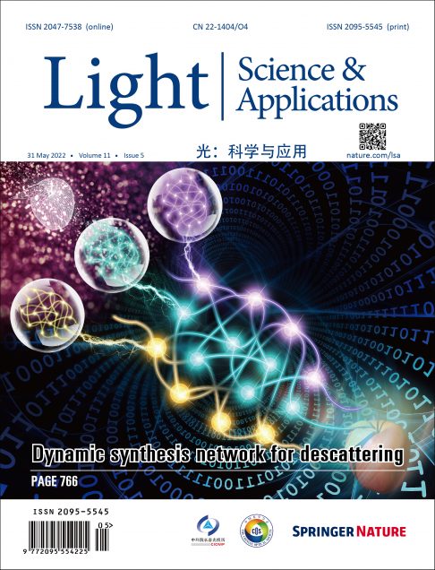 Professor Tian's Paper on Adaptive 3D Descattering is the Cover Feature in  Nature's Light: Science & Applications | Center for Information & Systems  Engineering