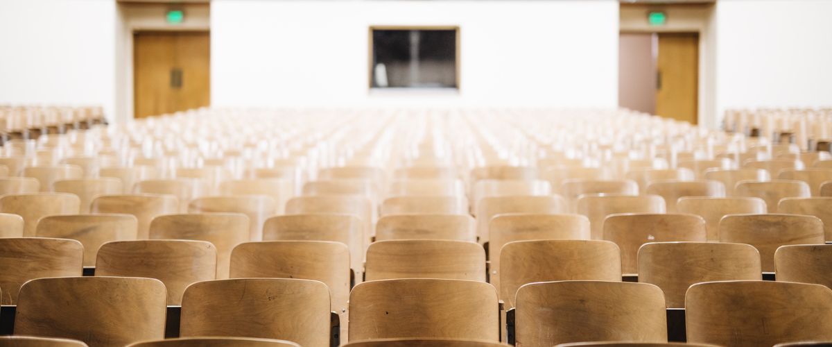 Seats in a classroom