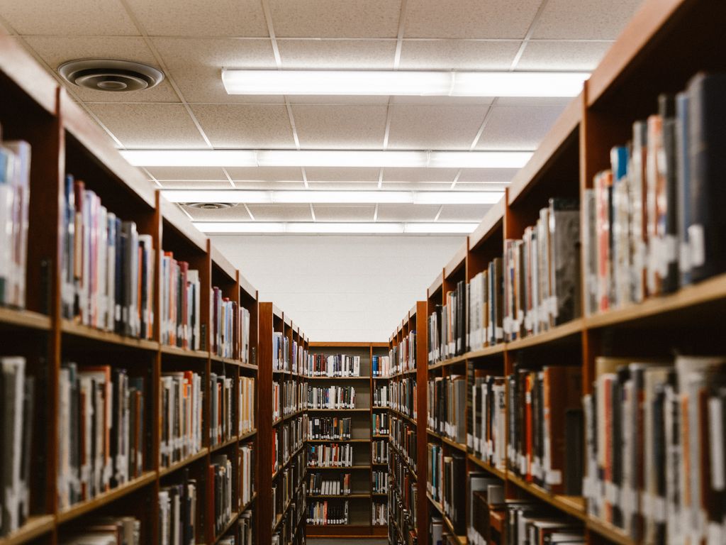 Stacks in a library