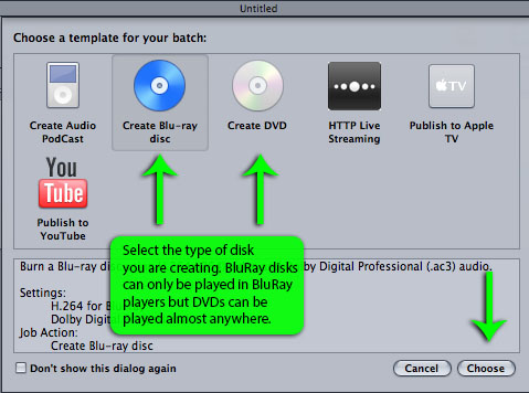 Creating a Blu-Ray or DVD Disk | Technology Services