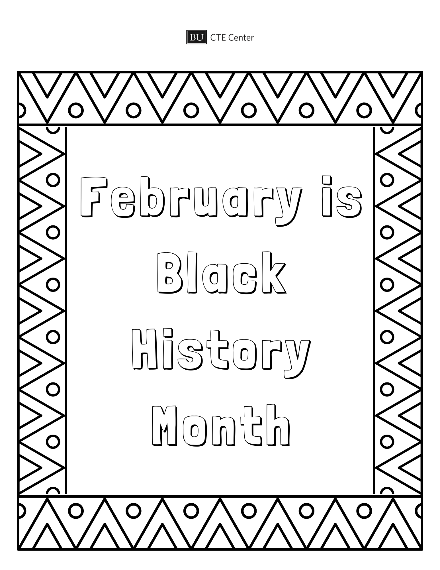 February Cognitive Kit: Black History Month 