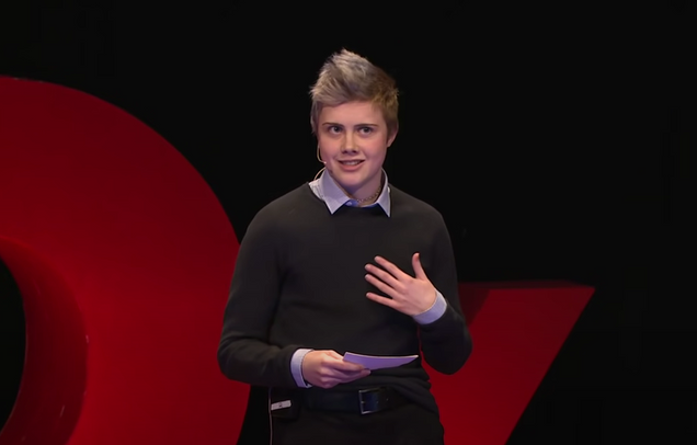 TedX Talk A Non-Binary Transition with speaker Sage Skyler