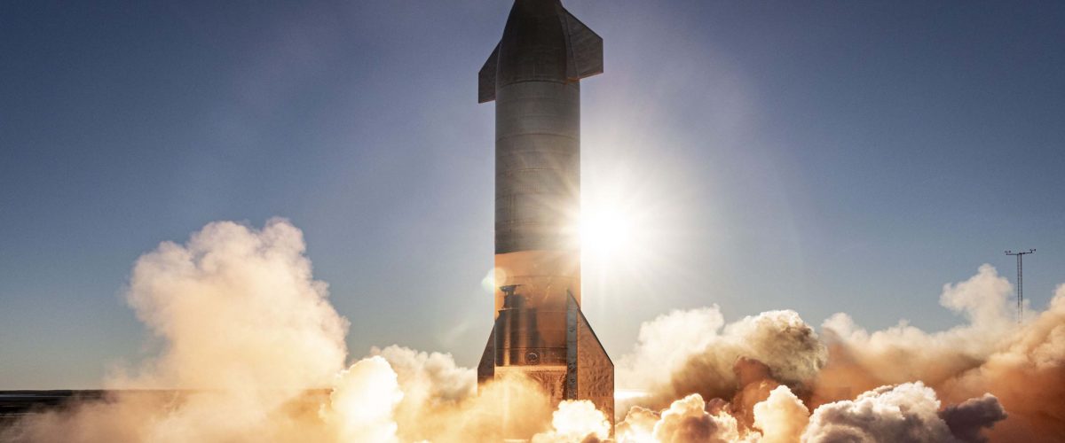 NASA photography, rocket launch with BU Tech