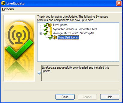 symantec live update