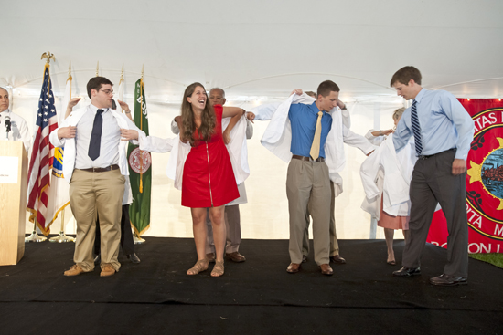 BU School of Medicine White Coat Ceremony 2011