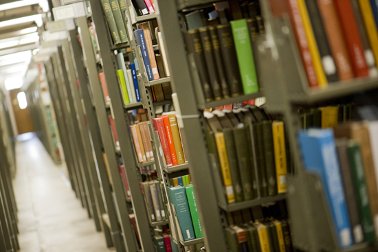 Boston University Mugar Library books stacks, digital library, digital books