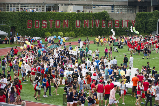 Boston University BU Labor Day weekend activities, what to do in Boston Labor Day weekend, Splah, Tailgate, Touch-down Carnival