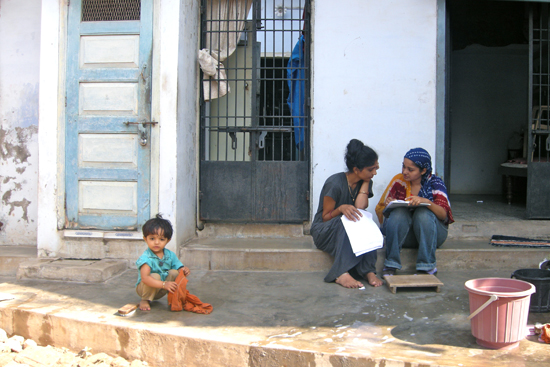 BU team in Guajarati villages Boston University BU, Sargent College SAR, alumni improve womens health, rural India