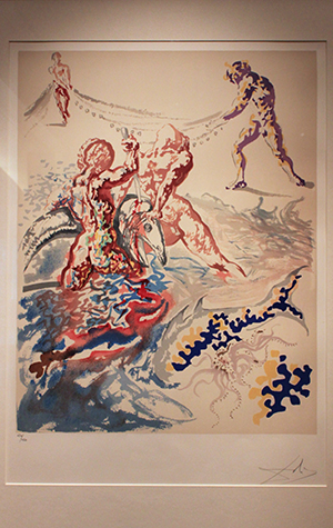 Aliyah: The Rebirth of Israel by Salvador Dali, Plate #10 Aliyah: The Rebirth of Israel by Salvador Dali, Plate #10