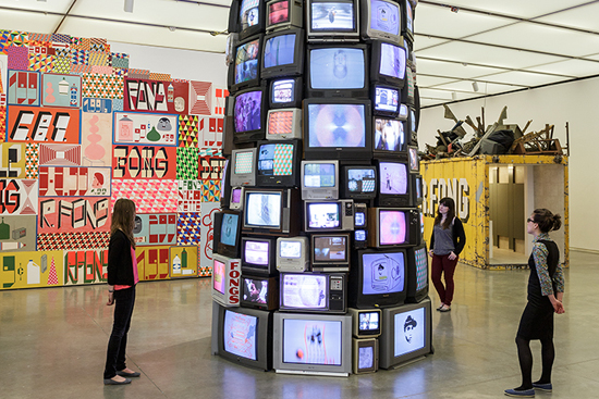 Boston University BU, things to do, institute of contemporary art ICA, Barry McGee exhibition, visual art graffit