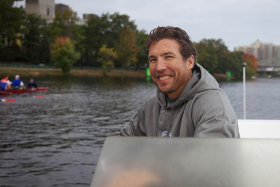 BU mens crew coach Thomas Bohrer Boston University BU, mens crew team, Head of the Charles, Henley Royal Regatta, Vass Ragoussis, John Carter, coach Thomas Bohrer