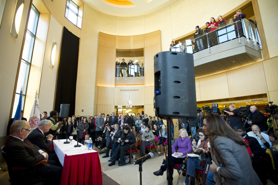 Boston Mayor Thomas M. Menino joins Boston University BU, Initiative on Cities IoC