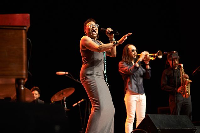 Boston University BU, jazz musician Dee Dee Bridgewater, free concert