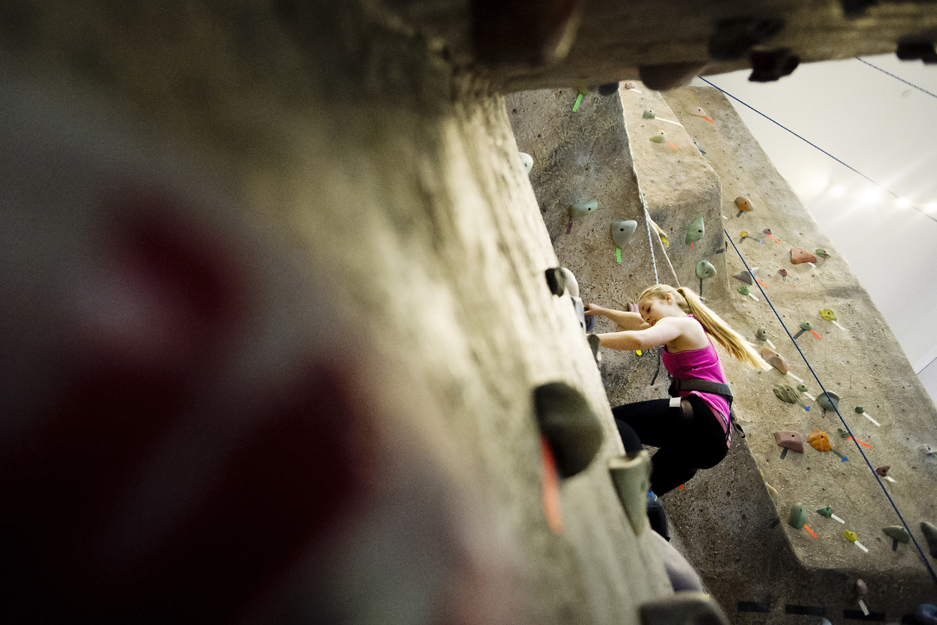 Boston University BU, Fitness Recreation FitRec, rock climbing