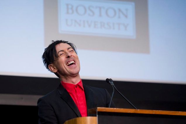 Boston University BU, Friends of the Howard Gotlieb Archival Research Center, Metcalf Ballroom, actor director producter Alan Cummings